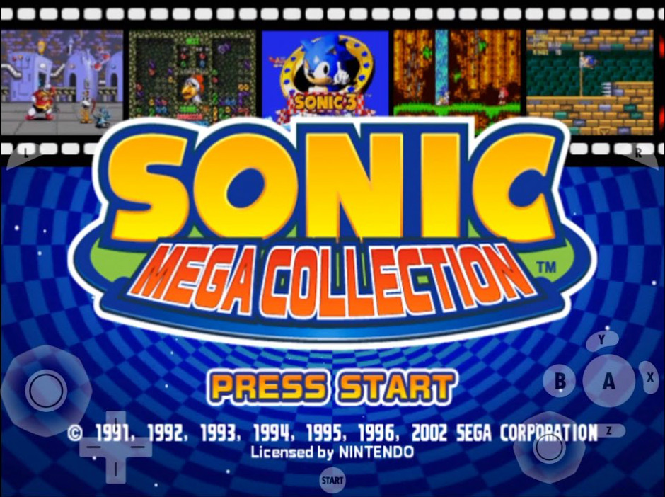Sonic Mega Collection Sonic
