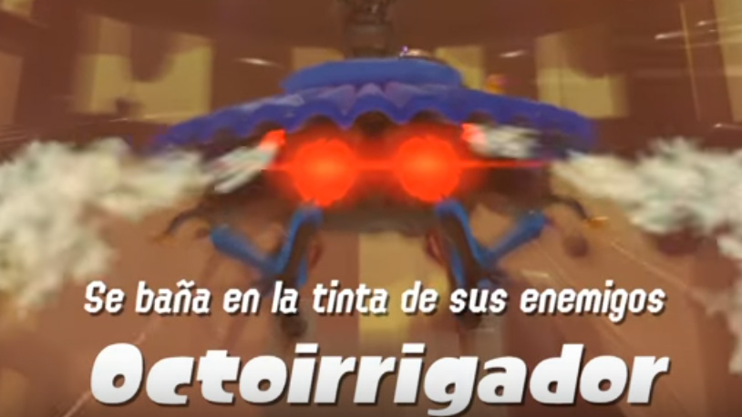 Splatoon 2 Octoirrigador Splatoon 2 Octoirrigador