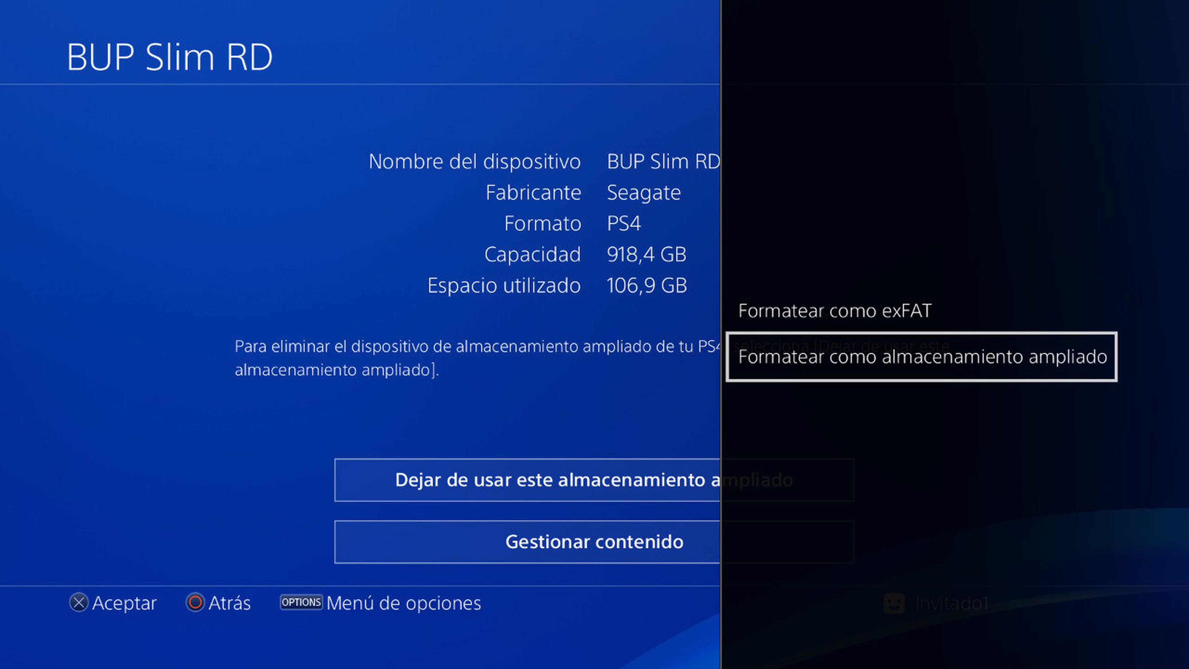 SSD externo PS4