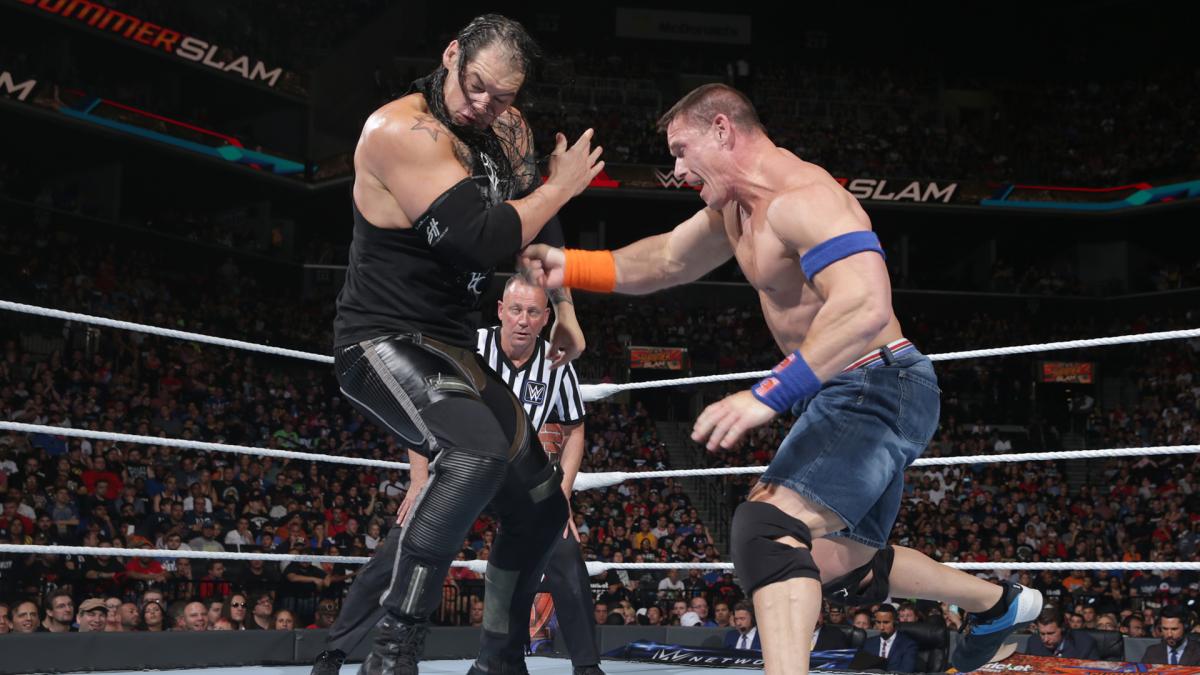 WWE SummerSlam 2017 - Baron Corbin vs. John Cena WWE SummerSlam 2017 - Baron Corbin vs. John Cena