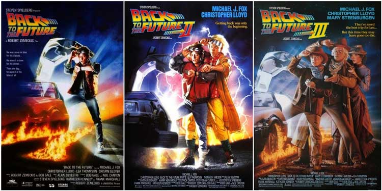 Trilogía de Regreso al Futuro (1985, 1989 y 1990) Las 20 mejores películas de aventura de la historia