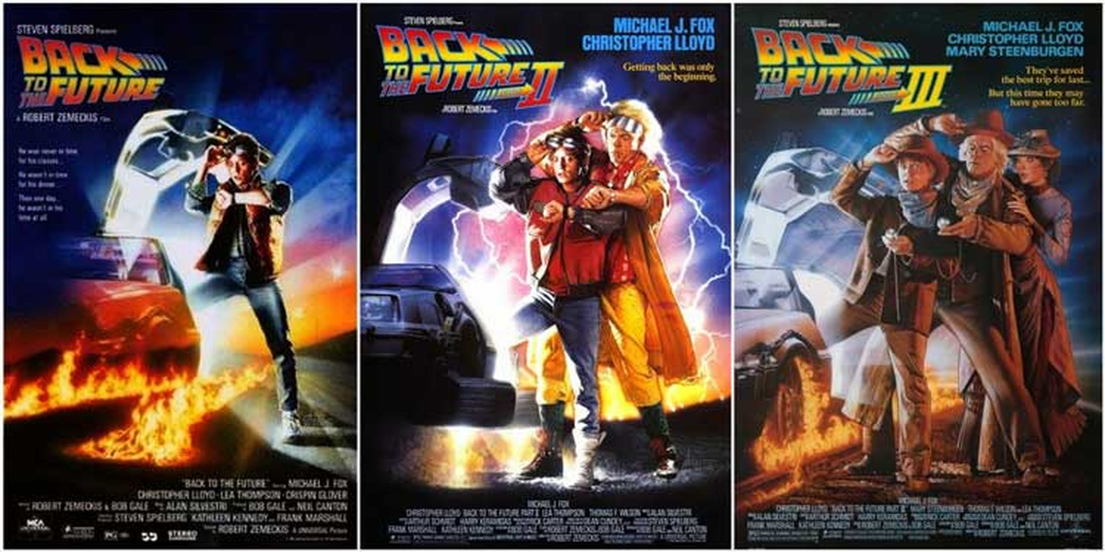 Trilogía de Regreso al Futuro (1985, 1989 y 1990)