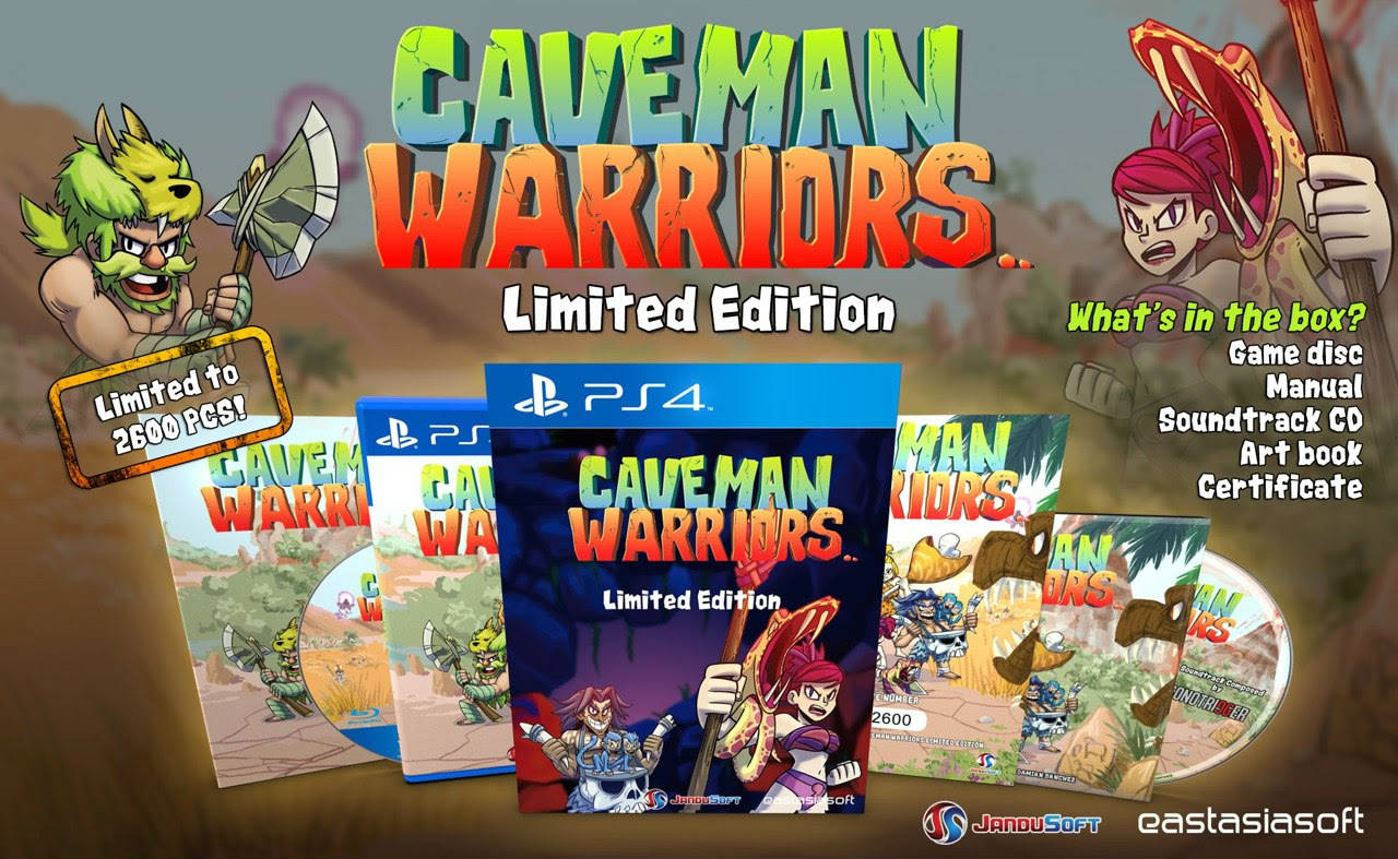 Caveman Warriors Limited Edition Caveman Warriors Limited Edition