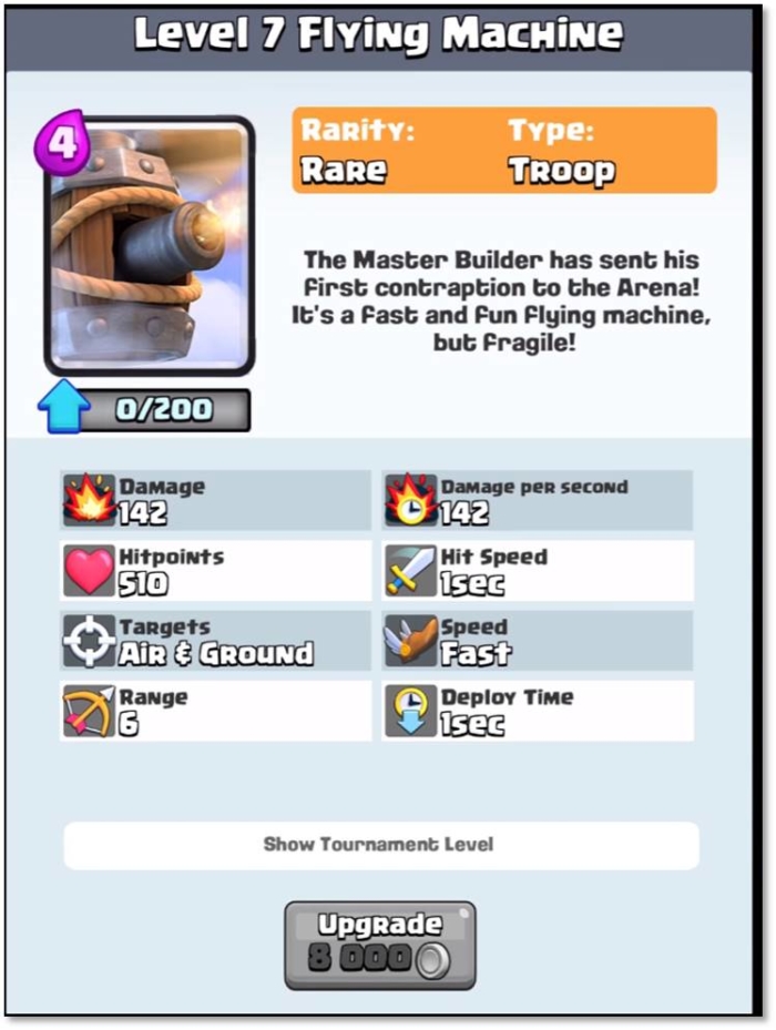Clash Royale Máquina Voladora Clash Royale Máquina Voladora