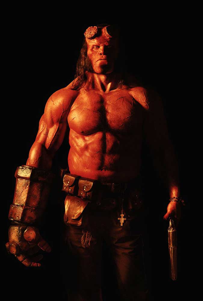 David Harbour como Hellboy David Harbour como Hellboy