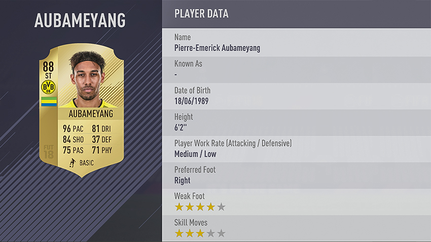 FIFA 18 delanteros FIFA 18 delanteros