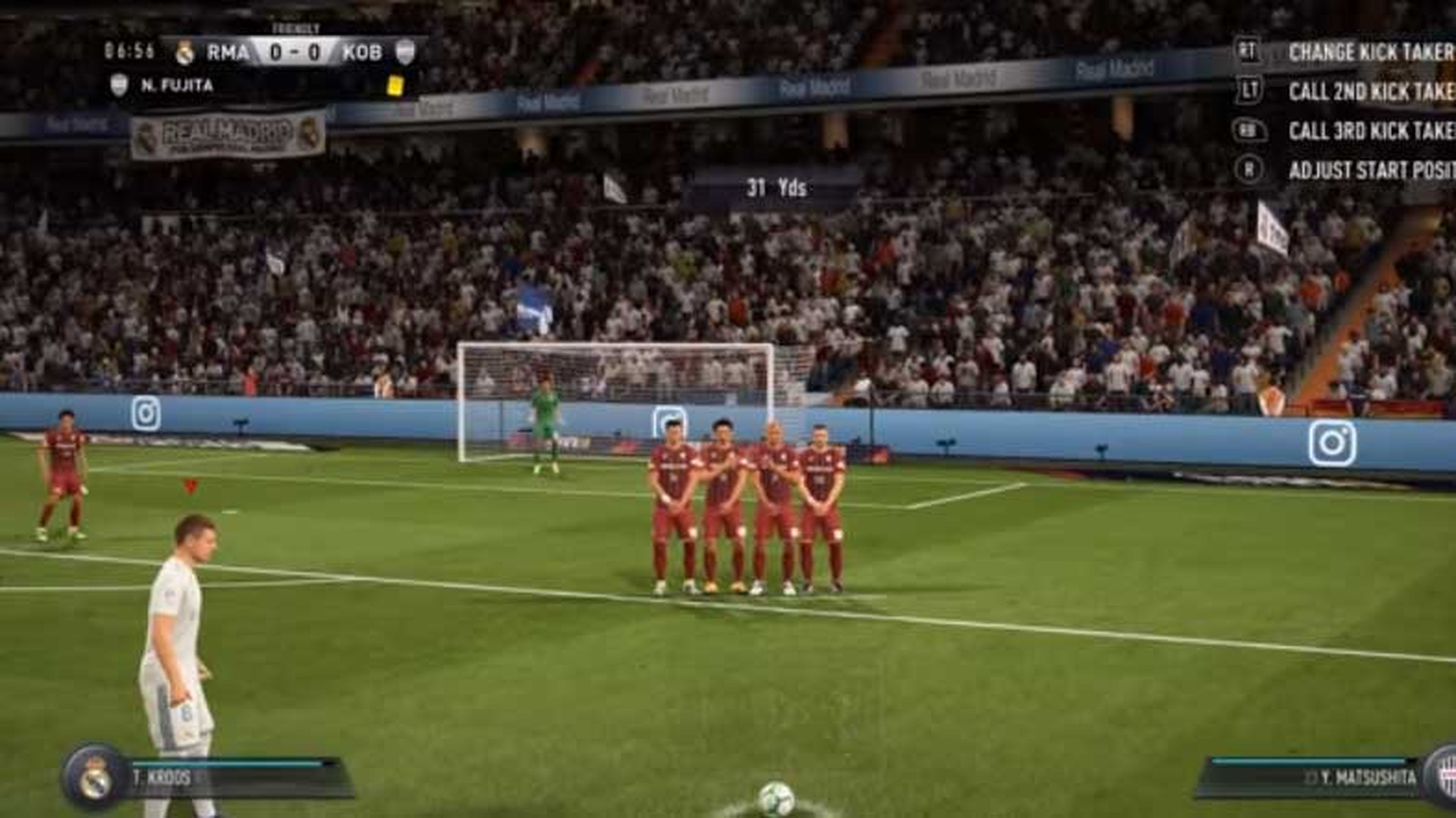 FIFA 18 faltas