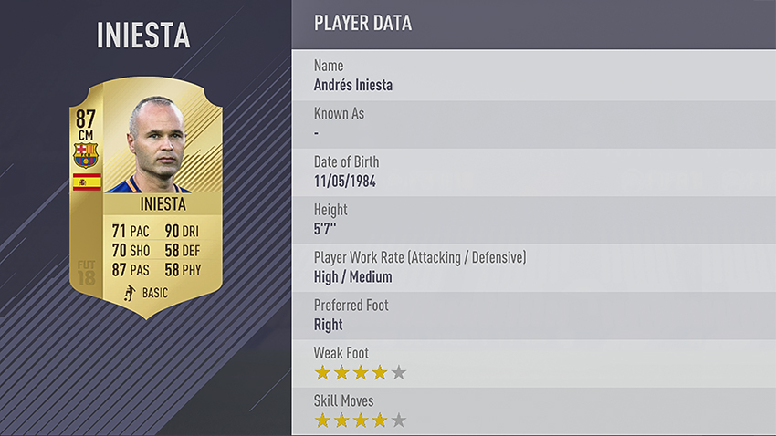 FIFA 18 jugadores FIFA 18 jugadores