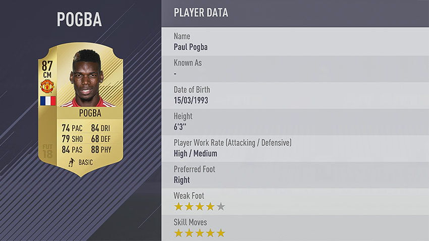 FIFA 18 jugadores FIFA 18 jugadores
