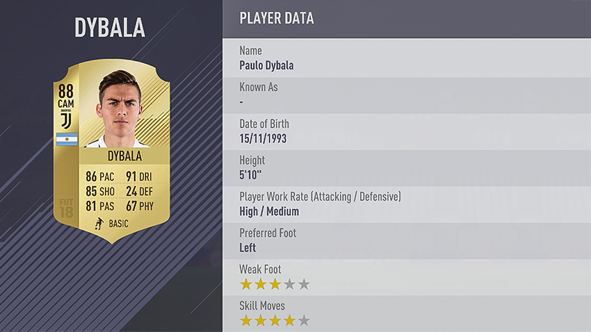 FIFA 18 jugadores FIFA 18 jugadores