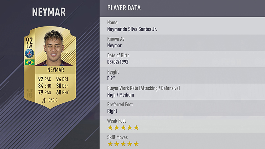 FIFA 18 TOP 10 FIFA 18 TOP 10