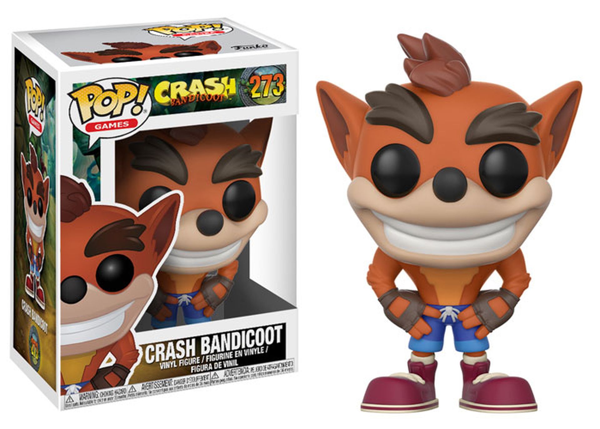 Funko Pop! de Crash Bandicoot
