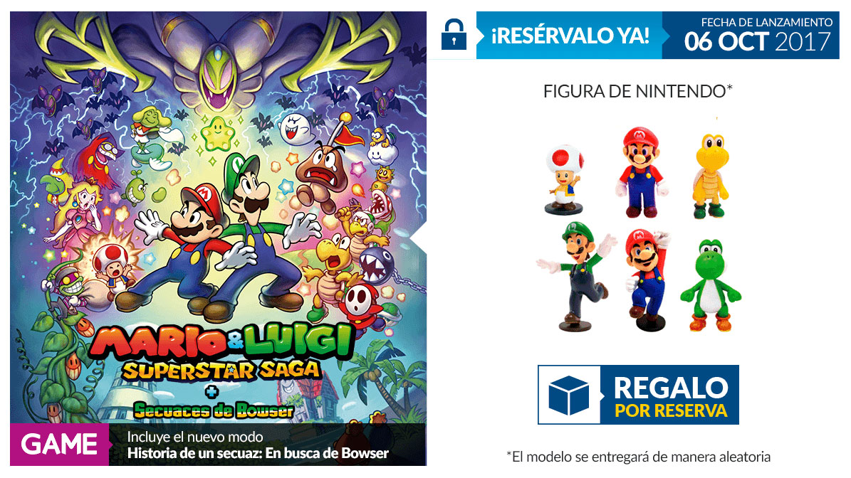 Mario & Luigi Superstar Saga + Secuaces de Bowser Mario & Luigi Superstar Saga + Secuaces de Bowser