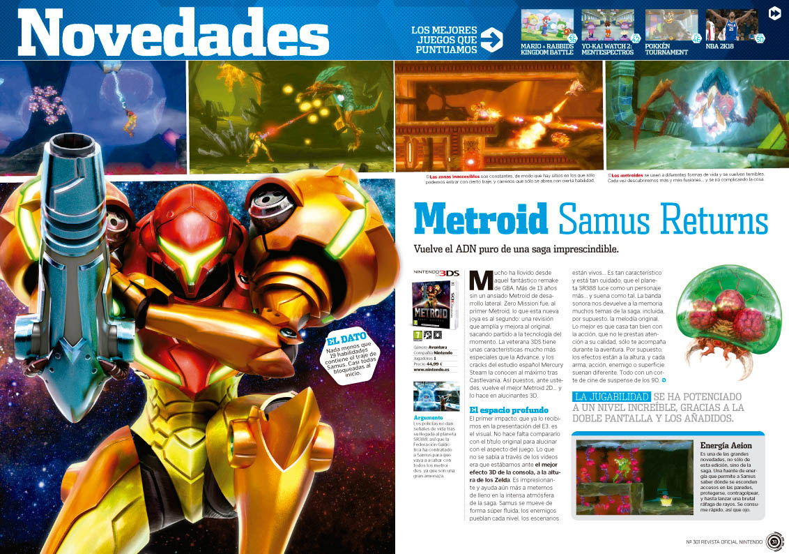 Metroid RON 301 Metroid RON 301