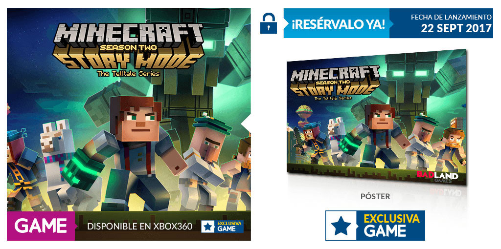 Minecraft Story Mode Season 2 en GAME Minecraft Story Mode Season 2 en GAME