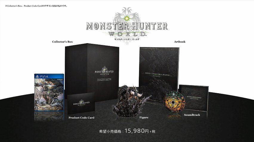 Monster Hunter World Edición Coleccionista Monster Hunter World Edición Coleccionista
