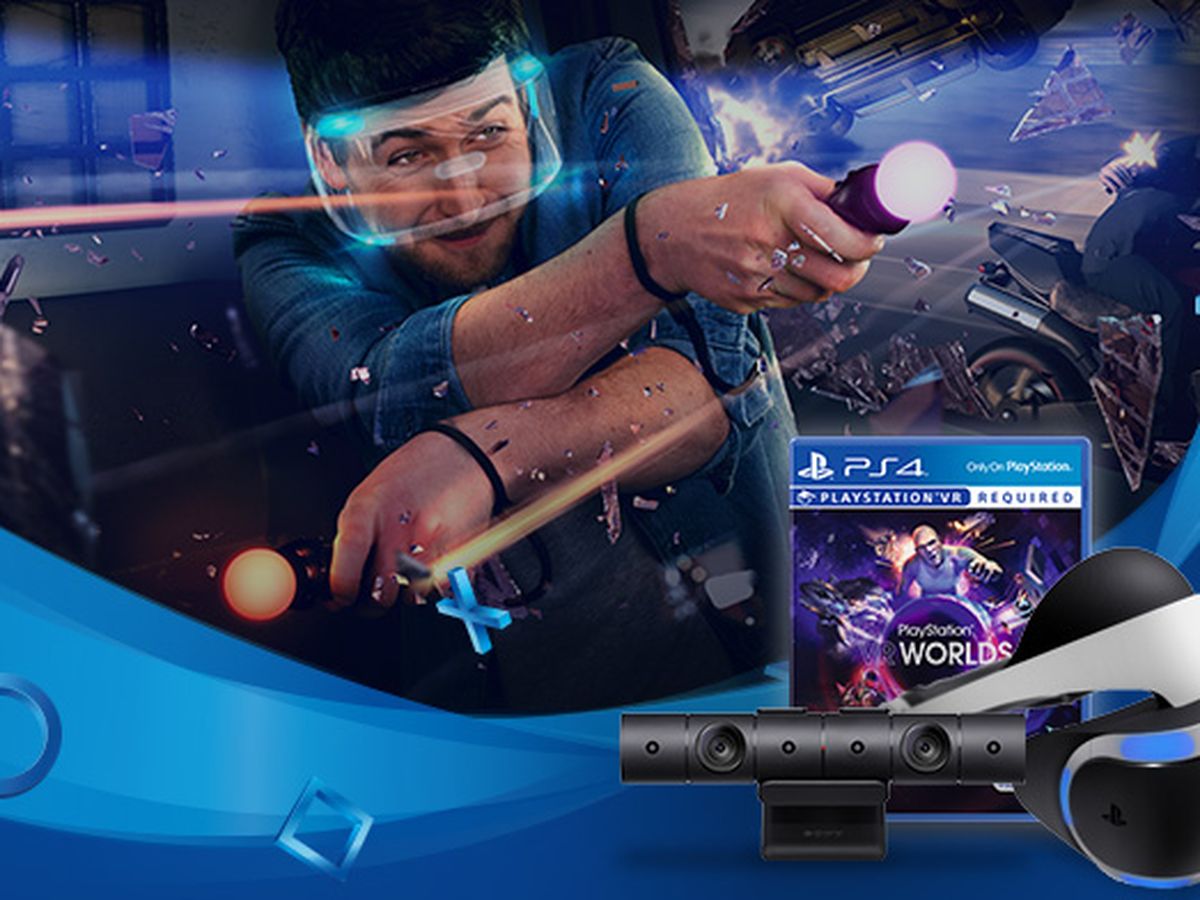 Nuevo pack de PlayStation VR + PS Camera + PSVR Worlds