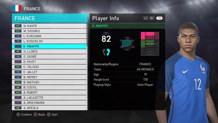 PES 2018 - Mbappé PES 2018 - Mbappé
