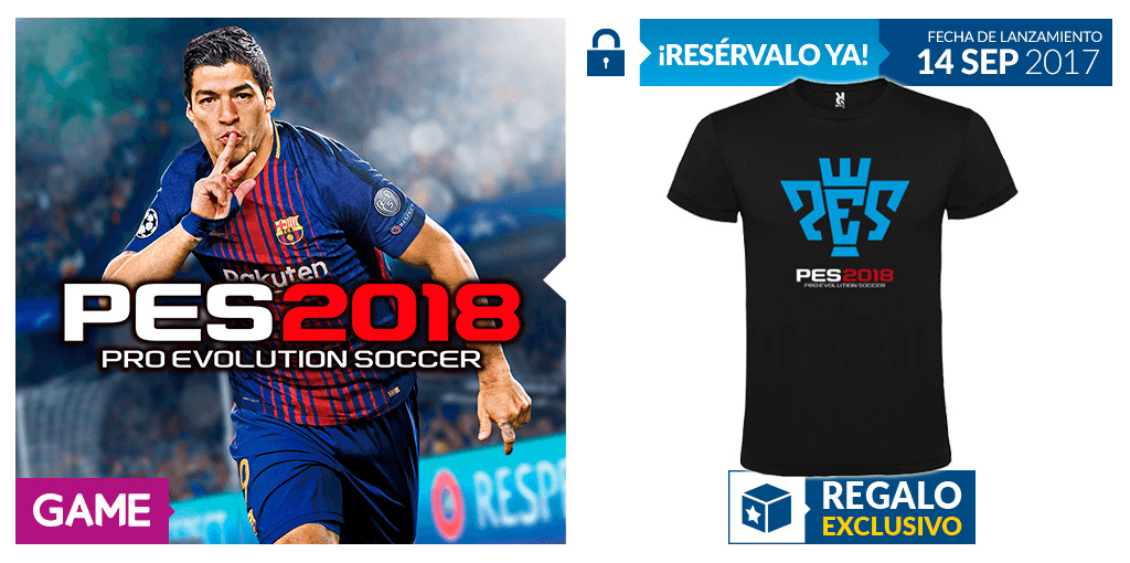 PES 2018 con regalos de reserva en GAME PES 2018 con regalos de reserva en GAME