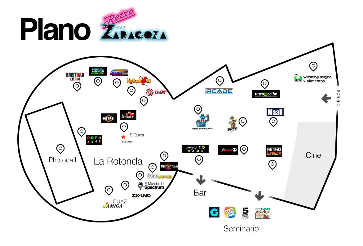 Plano Retro Zaragoza Plano Retro Zaragoza