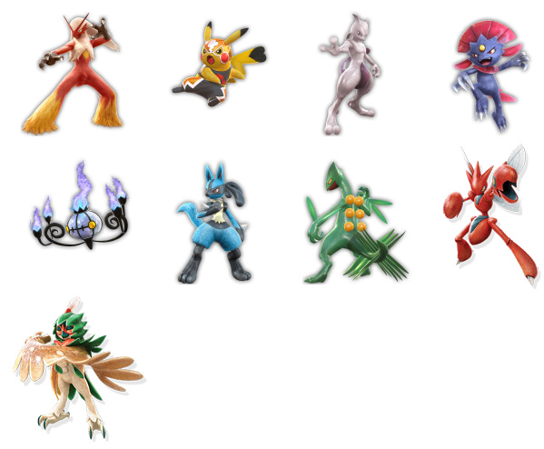 Pokkén Tournament DX luchadores Pokkén Tournament DX luchadores