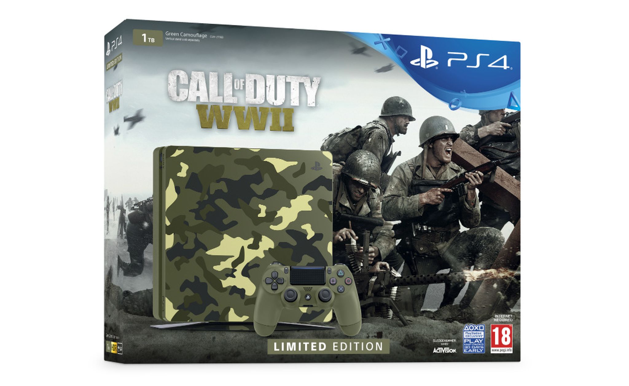 PS4 Edición Limitada de Call of Duty WWII