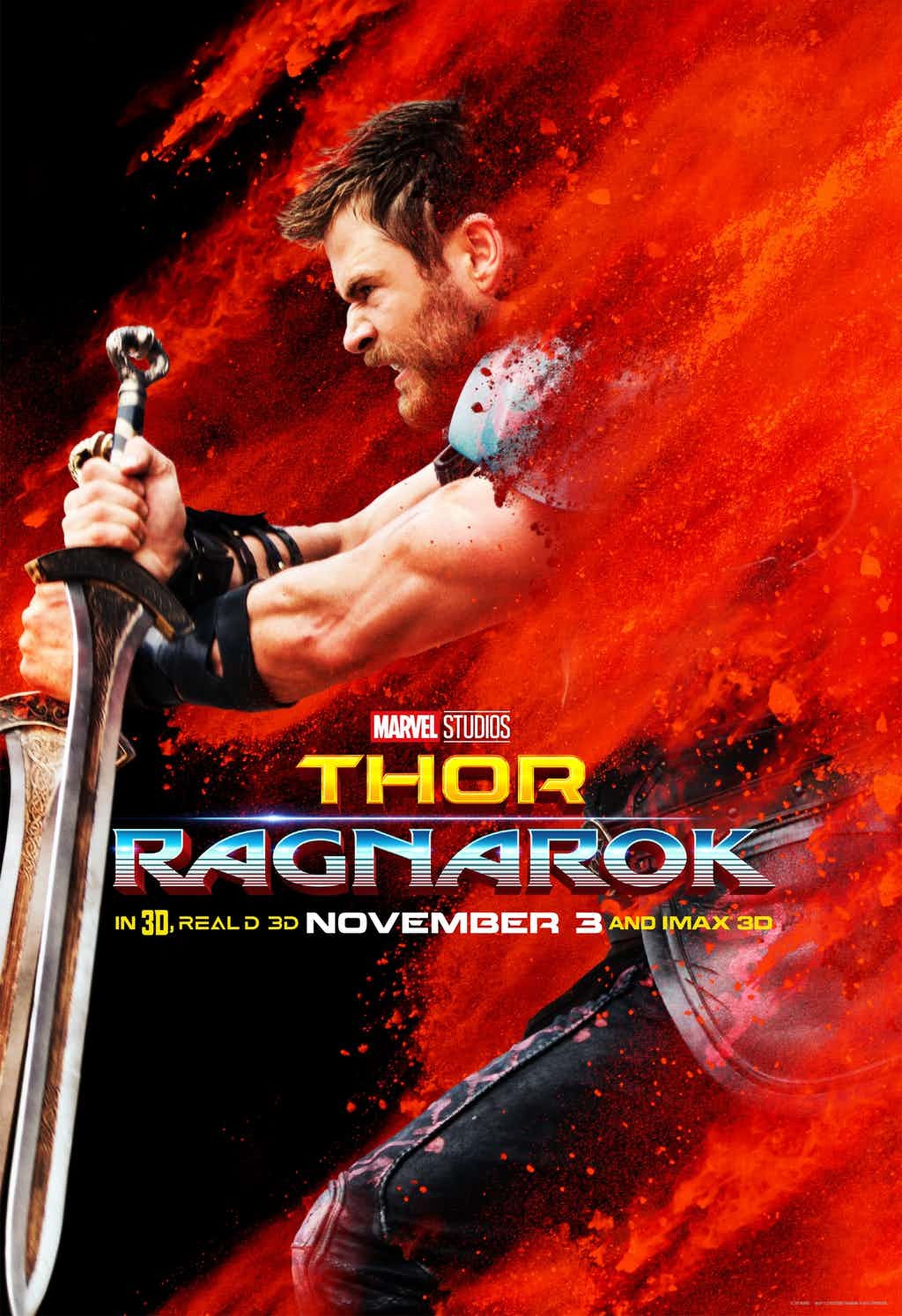 Thor: Ragnarok - Nueva galería de pósters individuales