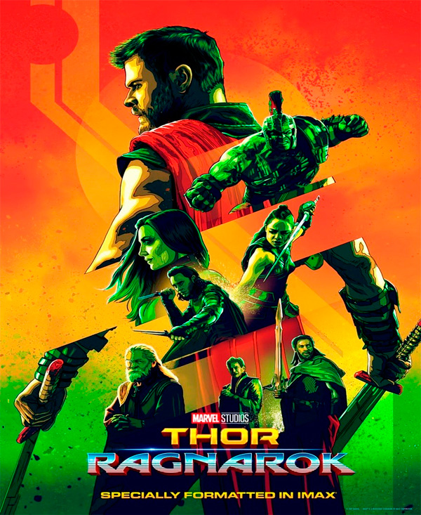 Thor: Ragnarok póster IMAX Thor: Ragnarok póster IMAX