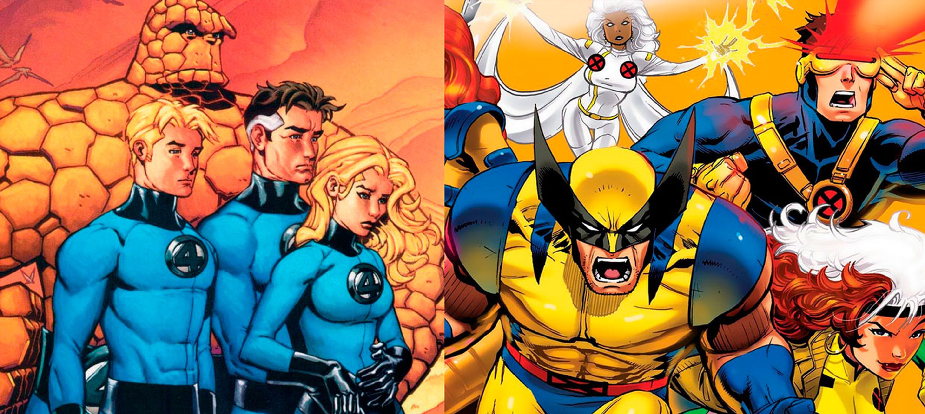 X-Men y Los Cuatro Fantásticos
