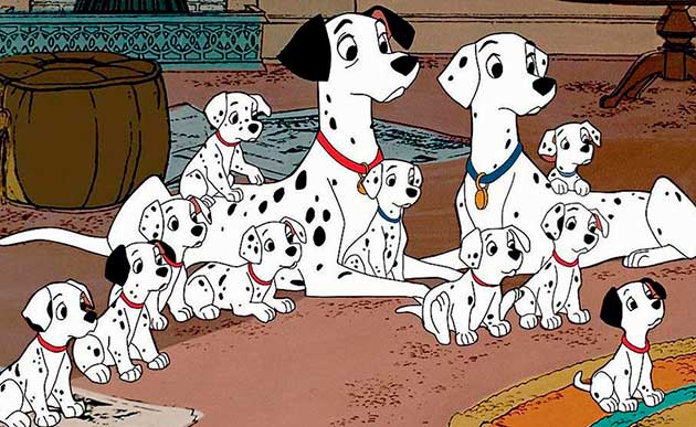 101 dálmatas Mejores películas Disney