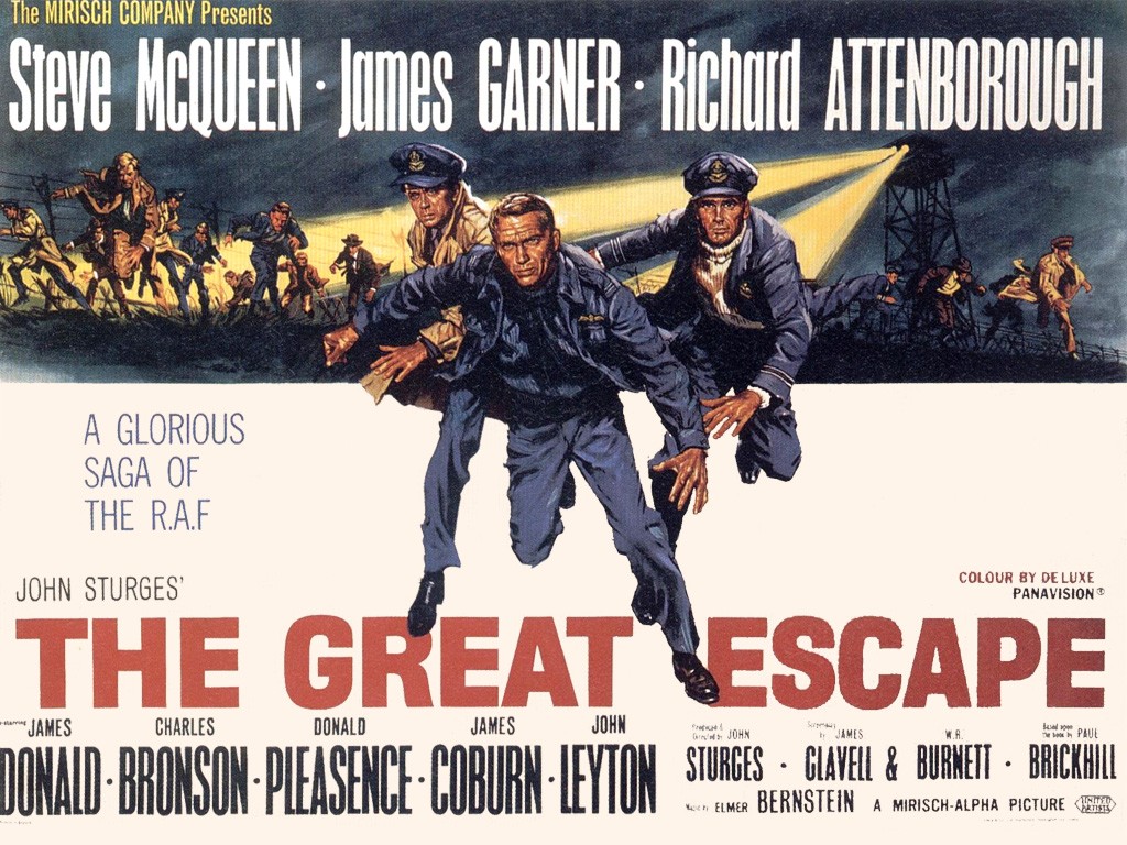 La gran evasión (1963) Las 11 mejores películas que ocurren en la Segunda Guerra Mundial