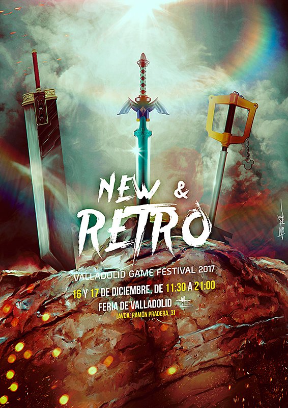 Cartel new and retro Valladolid Cartel new and retro Valladolid