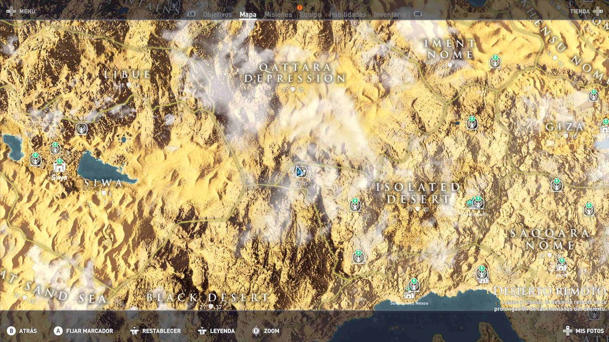 Localización De Todos Los Círculos De Piedras De Assassins Creed Origins