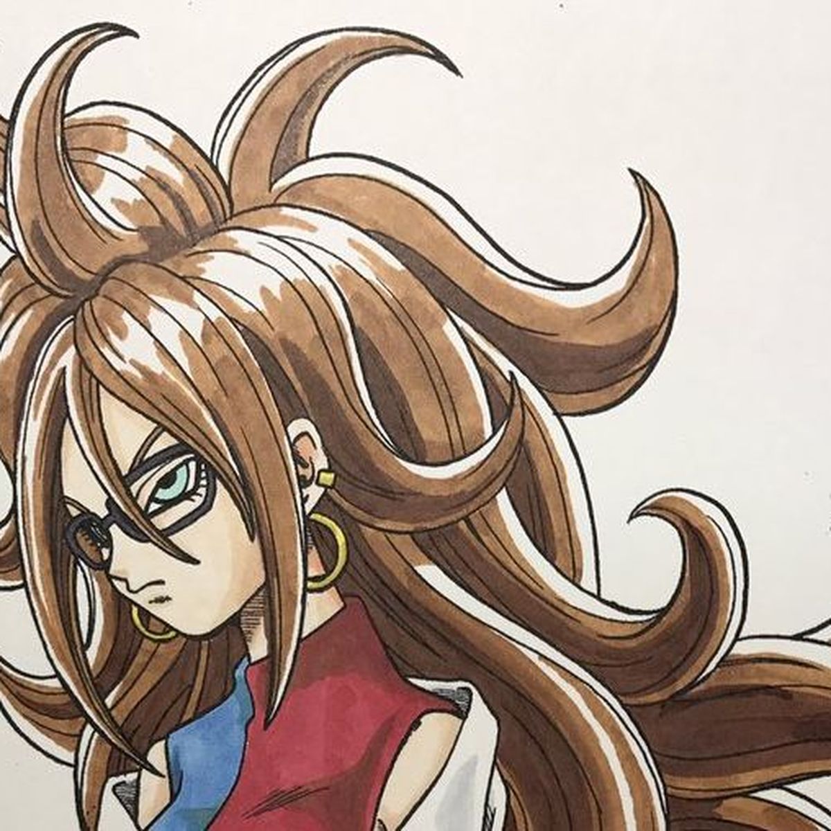 Dragon Ball Super - ¡Toyotaro dibuja a la Androide 21 y muchos bocetos más!