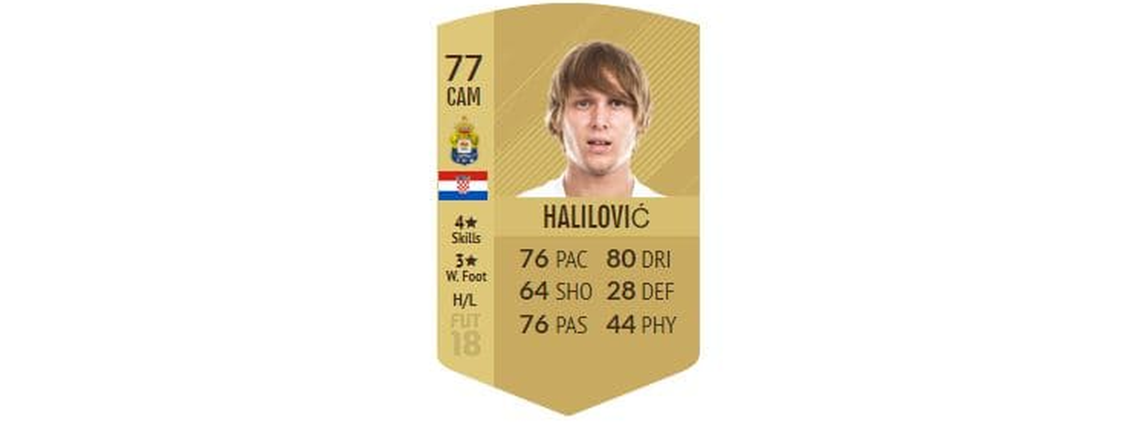 FIFA 18 - Halilovic