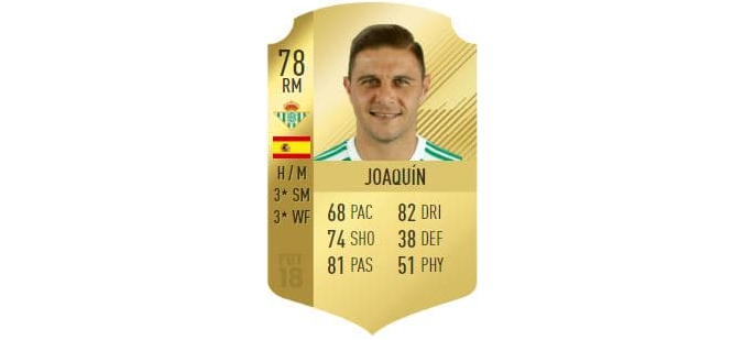 FIFA 18 - Joaquín FIFA 18 - Joaquín