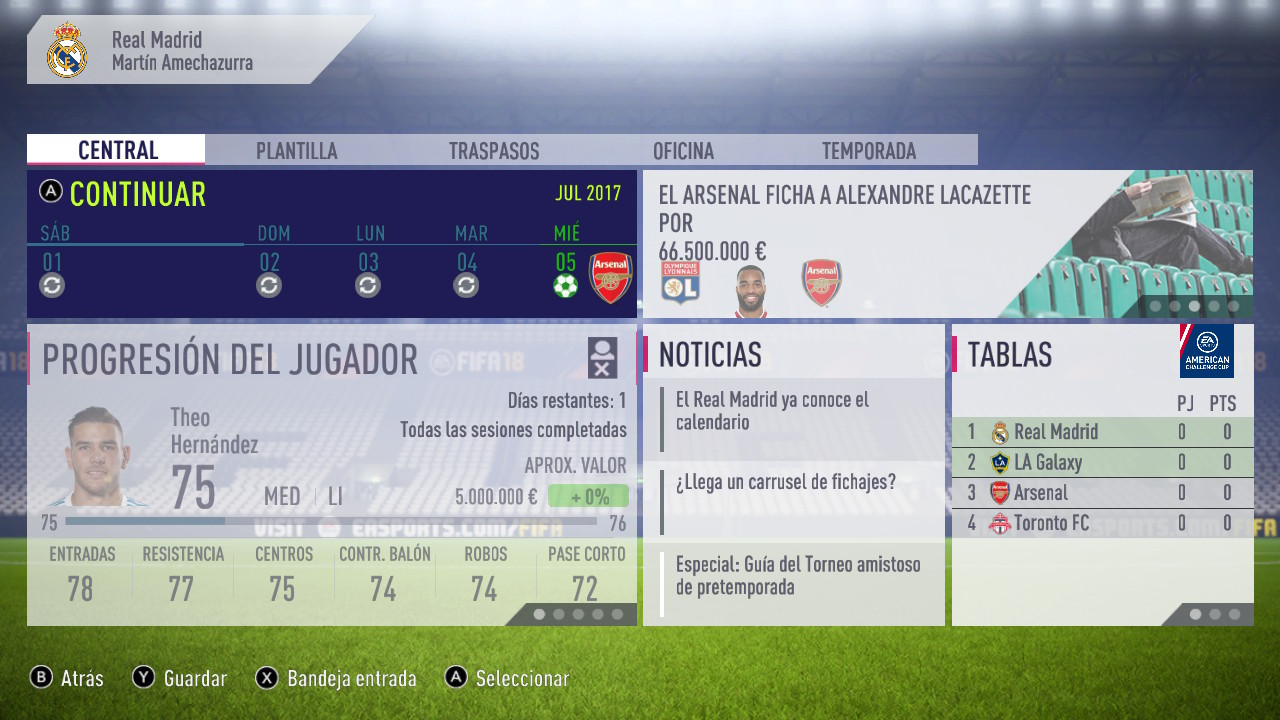 FIFA 18 para Nintendo Switch Imágenes de FIFA 18 para Nintendo Switch