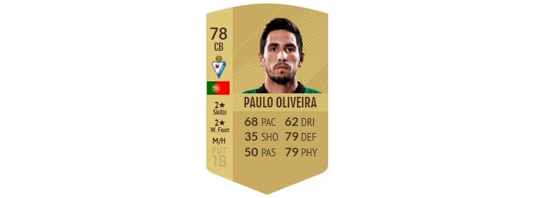 FIFA 18 - Paulo Oliveira FIFA 18 - Paulo Oliveira