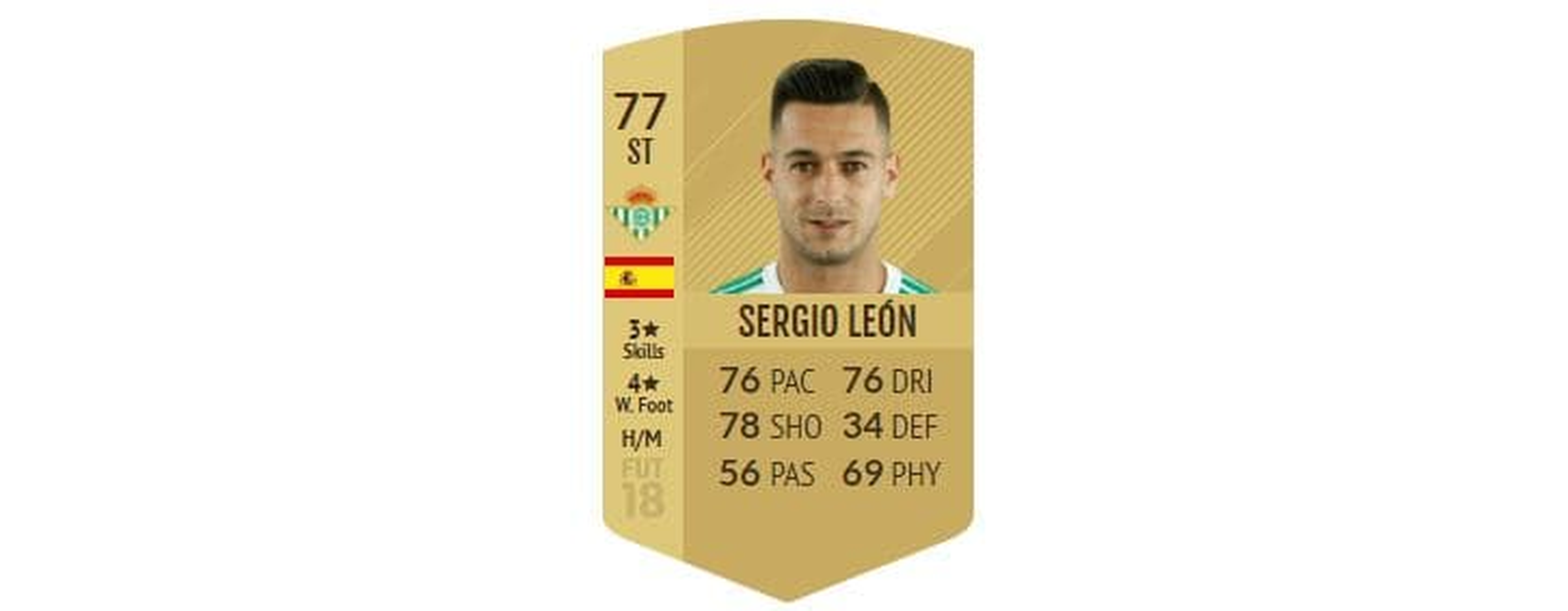 FIFA 18 - Sergio León