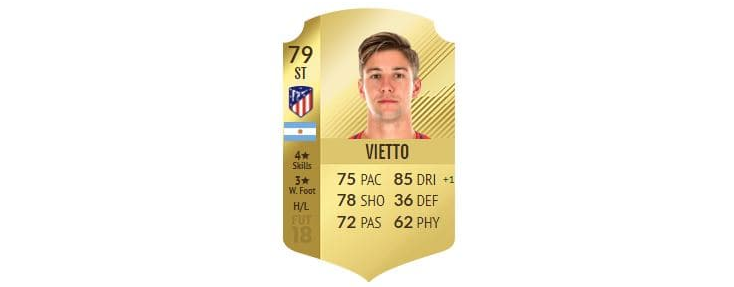 FIFA 18 - Vietto FIFA 18 - Vietto