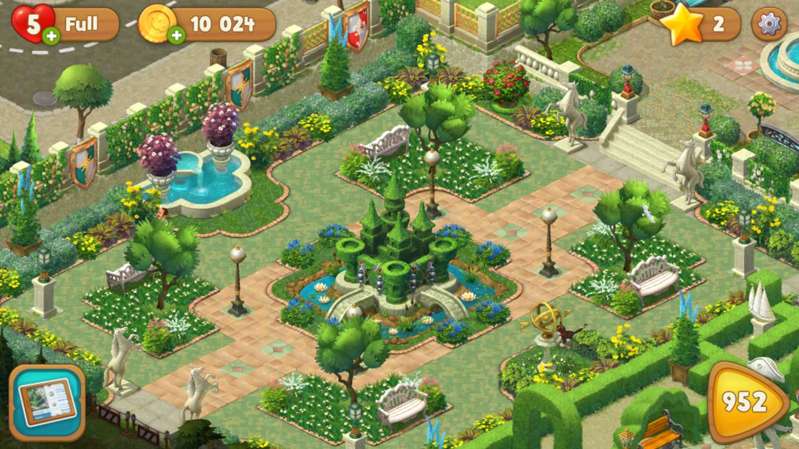 gardenscapes juego online