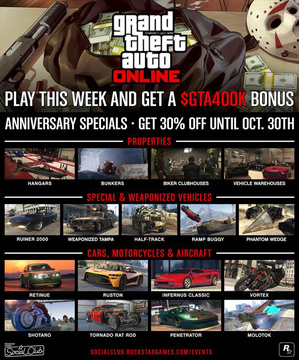 GTA V Aniversario GTA V Aniversario