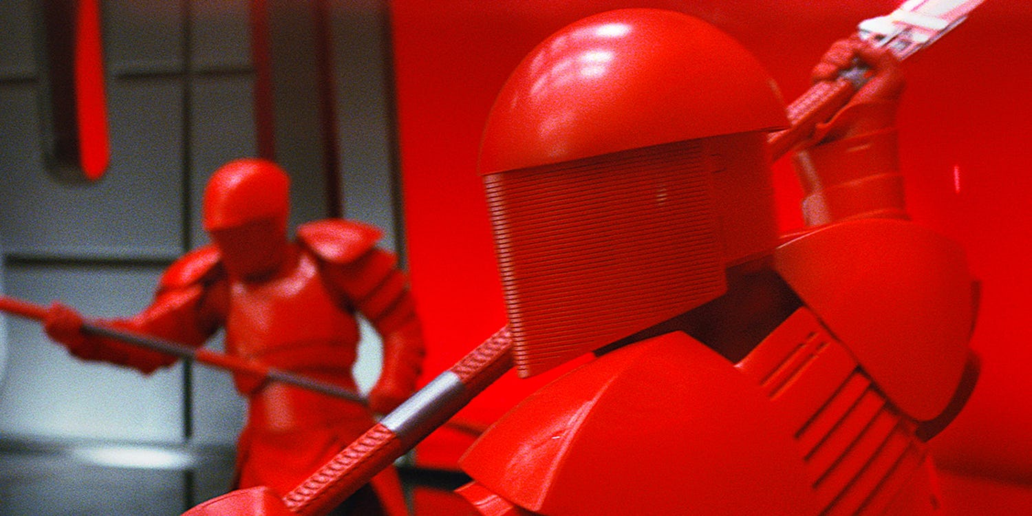Guardia Real de Snoke en Star Wars: Los últimos Jedi Guardia Real de Snoke en Star Wars: Los últimos Jedi