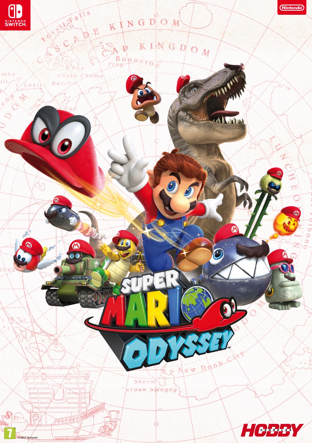 Hobby Consolas 316, a la venta: ¡Regalamos cinco Switch Edición Super Mario Odyssey y cinco juegos! Hobby Consolas 316