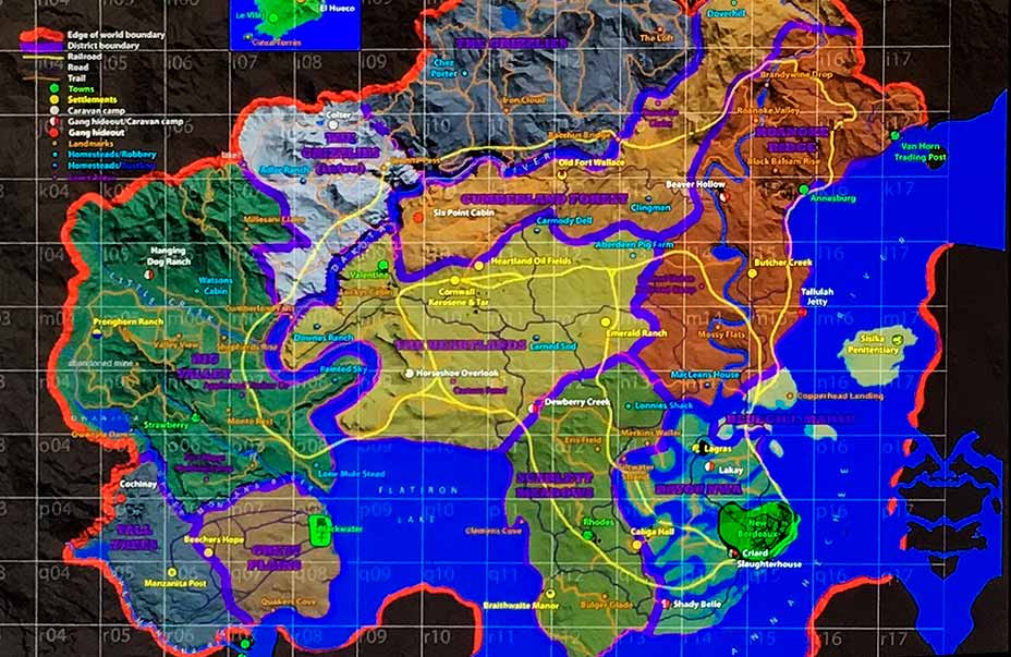 mapa red dead redemption 2 mapa red dead redemption 2