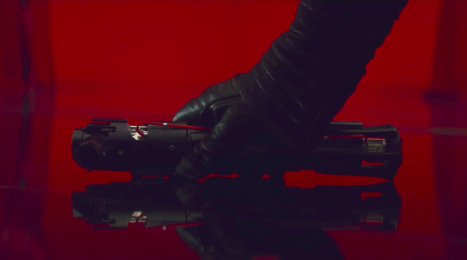 Nuevo sable láser Kylo Ren Nuevo sable láser Kylo Ren