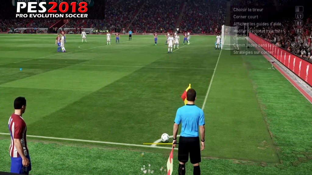 PES 2018 córner PES 2018 córner