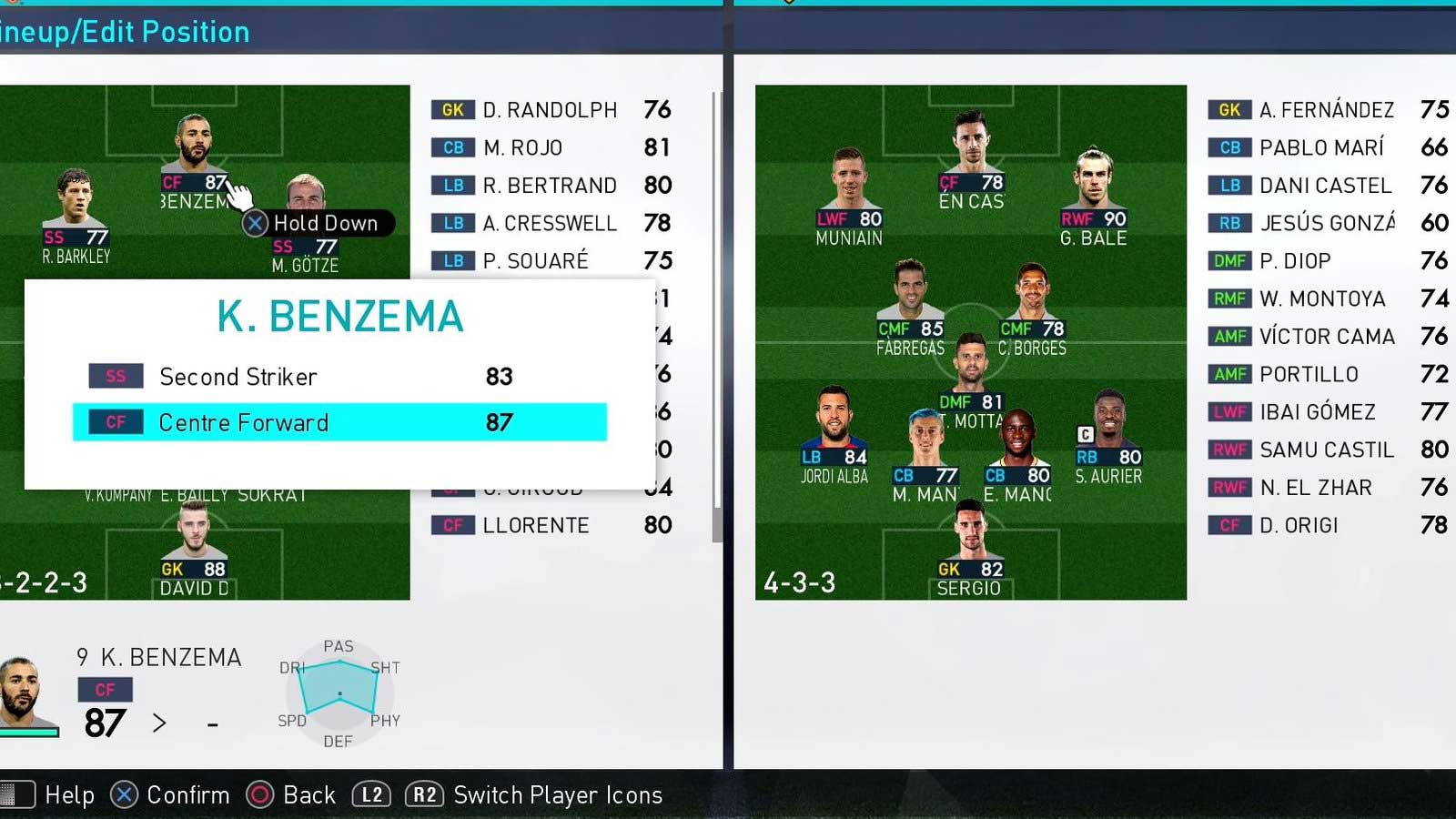 PES 2018 tácticas PES 2018 tácticas