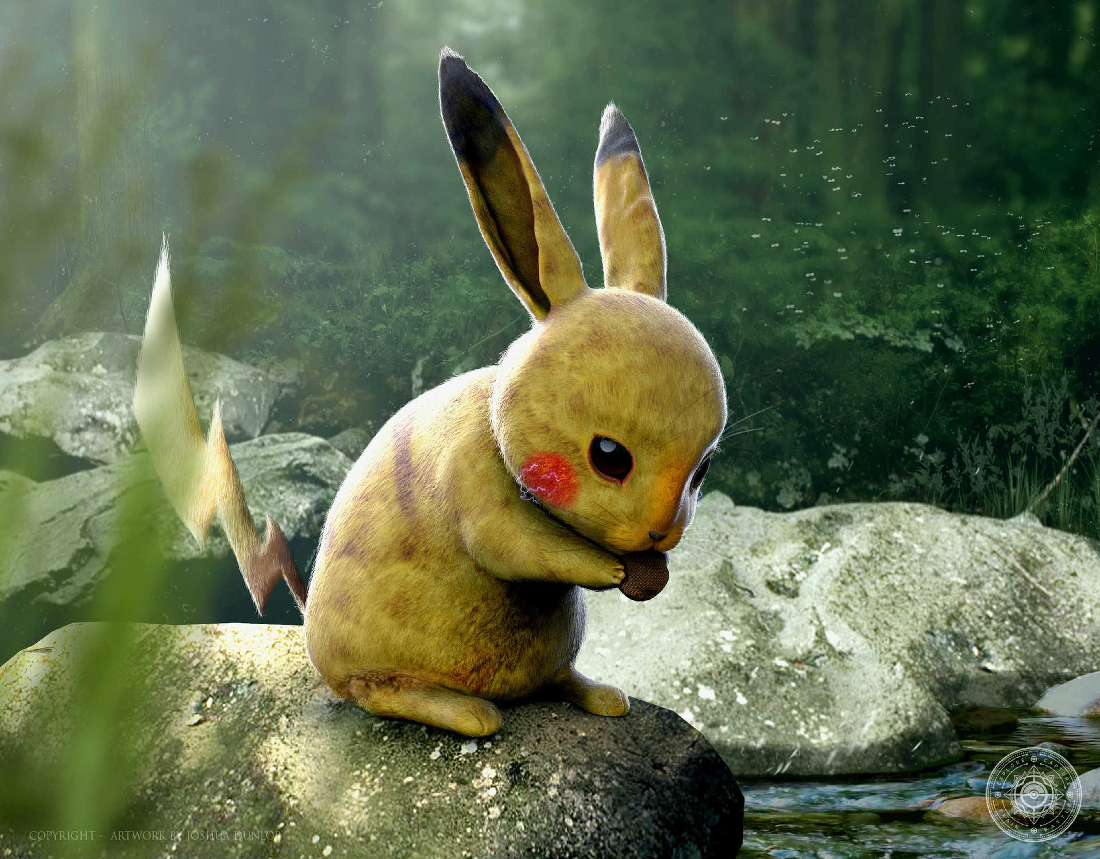 Pokémon con aspecto realista