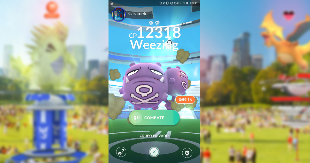Pokémon GO Crear grupo privado Pokémon GO Crear grupo privado